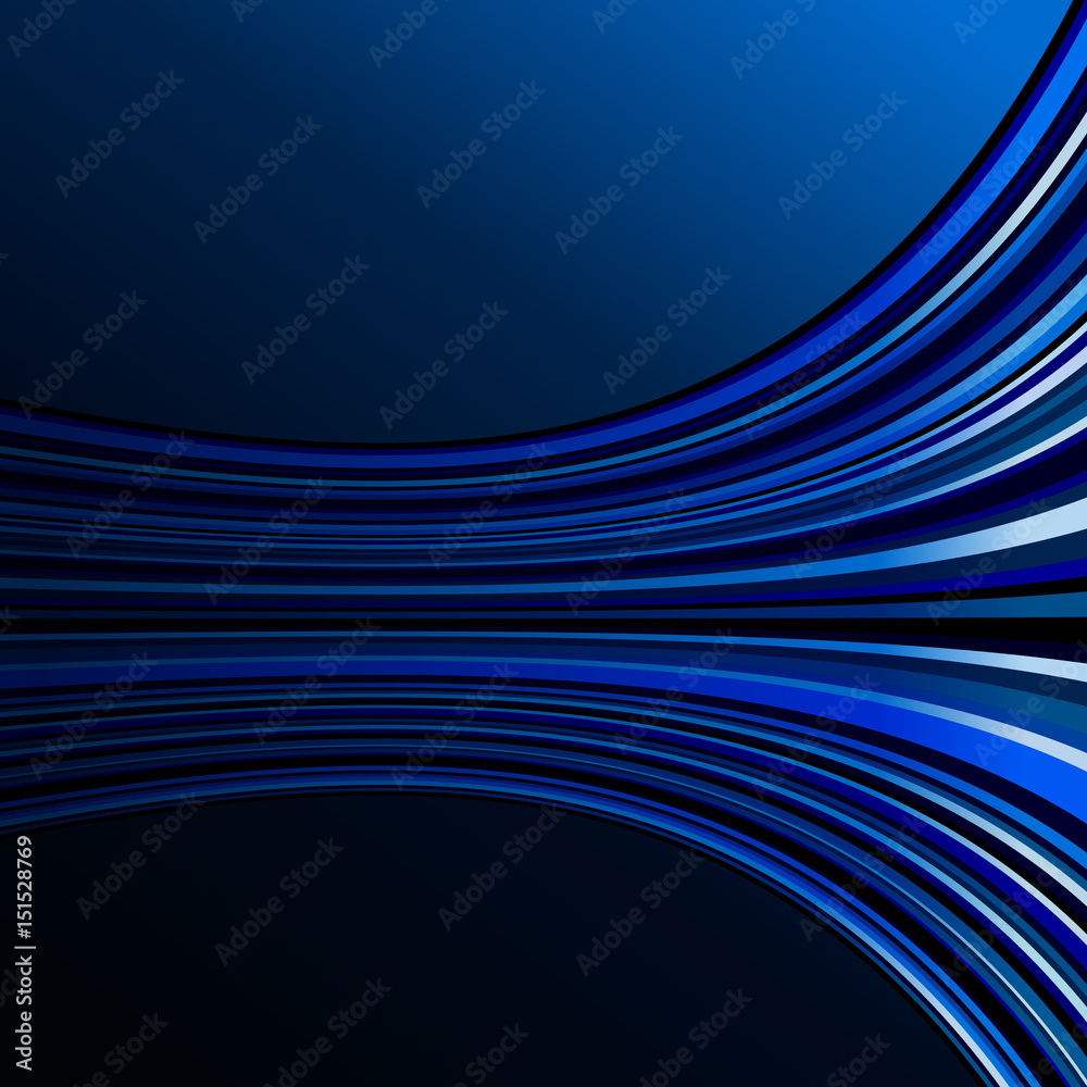 Aufkleber Dark blue abstract technology background witn lines,  techno backdrop for computer design.