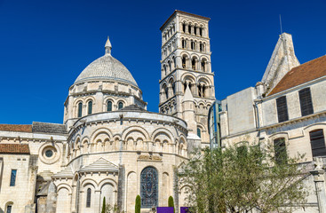 Saint Peter Cathedral of Angouleme built in the Romanesque style - France, Charente