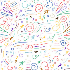 Party abstract vector pattern.