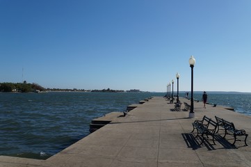 Cienfuegos, pier view