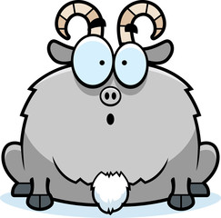 Surprised Little Goat