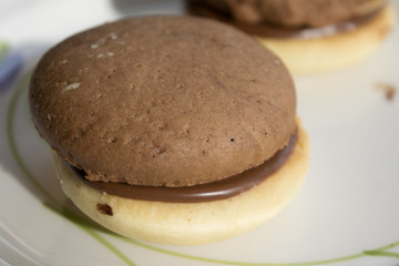 homemade buttermilk biscuits with chocolate