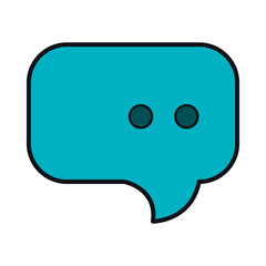 speech bubble isolated icon vector illustration design