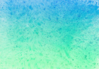 Hand Painted Huge Watercolor Background - Sea ombre 65Mpix - 151536197