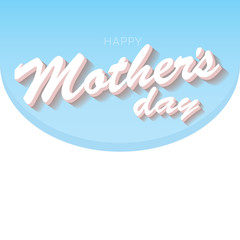 vector happy mothers day vector greeting card