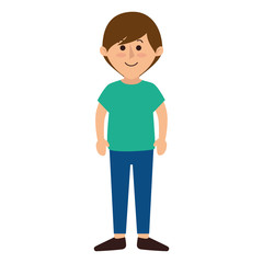 young father avatar character vector illustration design