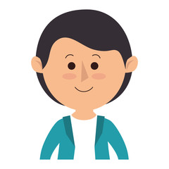 young father avatar character vector illustration design