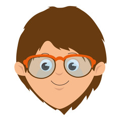 young father avatar character vector illustration design