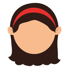 beautifull mother avatar character vector illustration design