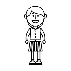 beautifull mother avatar character vector illustration design