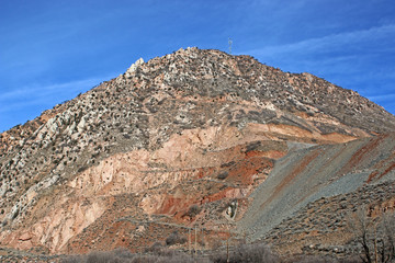 quarry in Weber Canyon, Utah