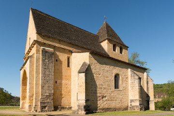 Fototapeta na wymiar PERIGORD, église typique en Dordogne