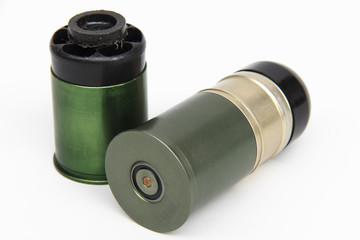 Grenade fired from a grenade launcher,  40 mm.