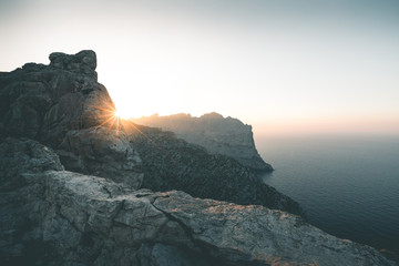 Fototapeta na wymiar Cap Formentor Sunset - Mallorca