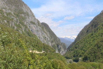 Mountain gorge