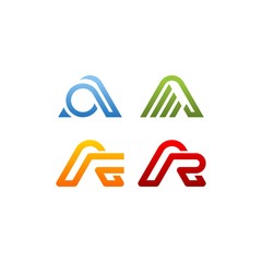 letter a vector logo