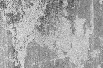 White concrete texture focus on detail for mapping 3D object, background in black and white colors