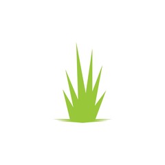 grass vector logo