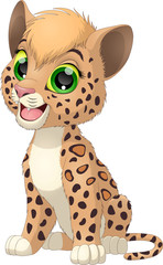  Funny little leopard © Andrey1005