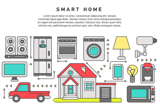 Smart home iot internet of thing