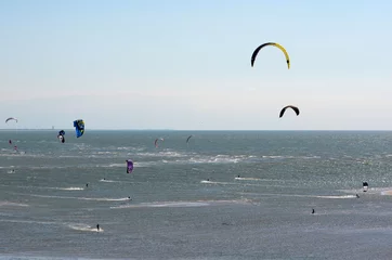 Foto op Plexiglas Windsurfen Noordzee Maasvlakte © wifi