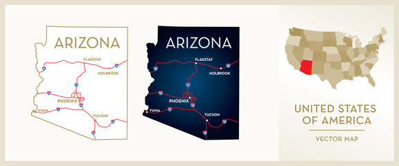 Map of Arizona