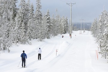 Skiing in Sälen - Sweden