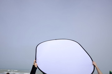 Photographic parasol