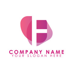 Letter F Logo, Creative & Stylish