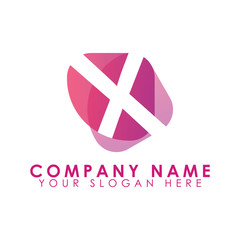 Letter X Logo, Creative & Stylish