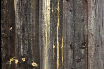 close up of wall made of wooden planks