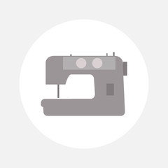 Sewing machine icon.