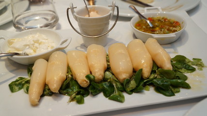 Asparagus dish