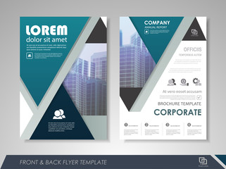  Leaflet cover business presentation