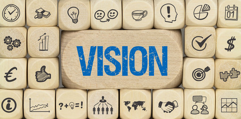 Vision / Würfel mit Symbole