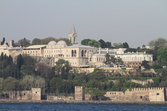 Topkapi Palace in Istanbul City
