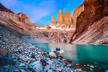 Fotobehang Torres del Paine National Park, Patagonia, Chile © davidionut