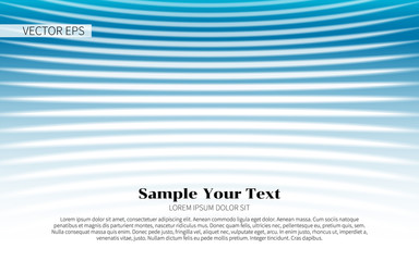 Abstract Blue Wave Design Elements. Vector Illustration. Abstract Modern Background