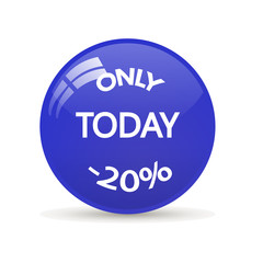 Sticker only today sale. Glossy mirror button
