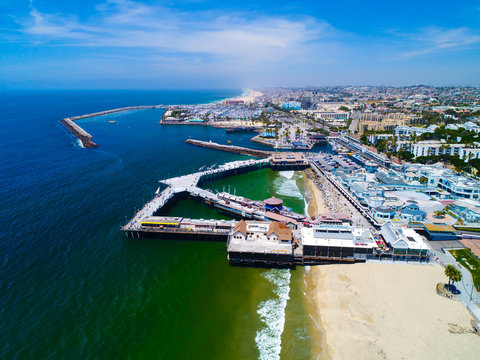 Redondo Beach Pier, Ca (Aerial Photo)