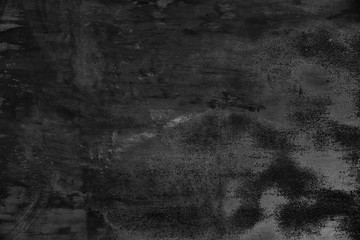 Black grunge wall texture as background