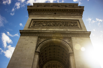 Fototapeta na wymiar Arc De Triomphe