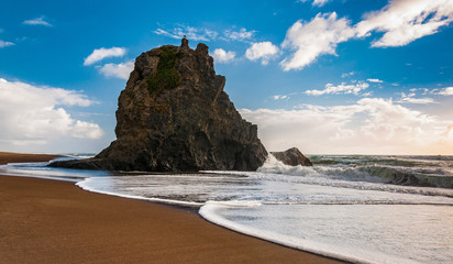 Beautiful beach on Northern California Coast