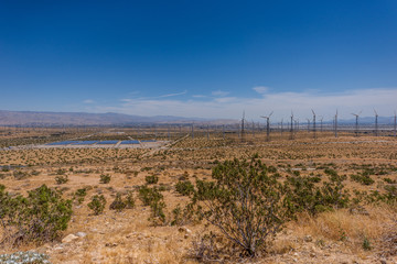 Hwy 62 wind and solar power