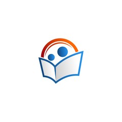 reading book logo