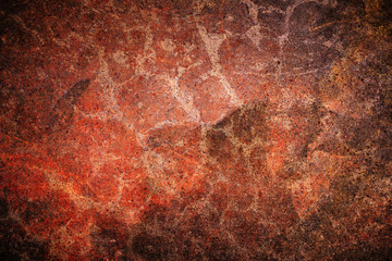 Rusty metal surface texture