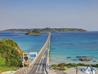 Naklejka premium 角島大橋