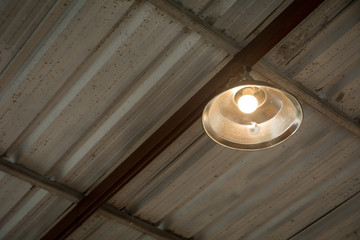 Lighting lamp under the ceiling