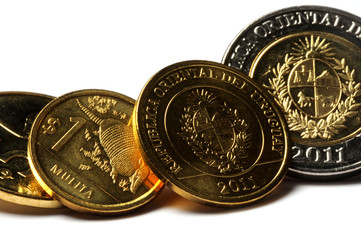 Peso uruguayo Uruguayan Uruguayské Currency Уругвайское песо money 우루과이...