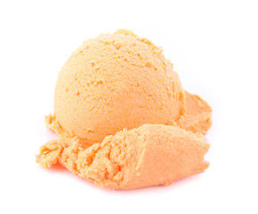 Ice cream orange